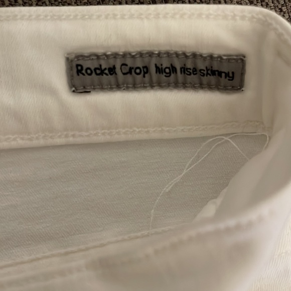 Citizens of Humanity rocket crop high rise skinny white - Picture 4 of 4